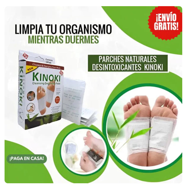 PARCHES KINOKI - PAGA 1 Y LLÉVATE 3 🎁