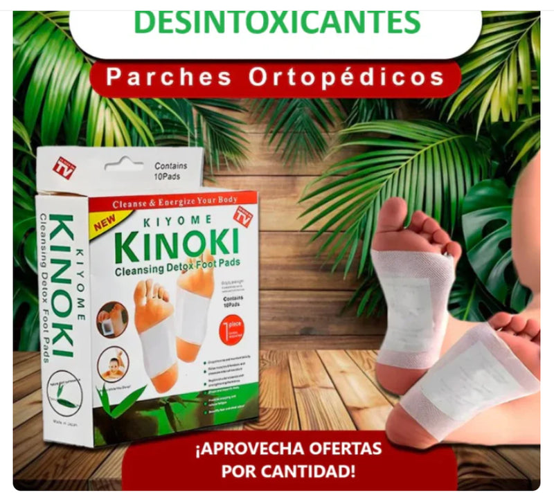 PARCHES KINOKI - PAGA 1 Y LLÉVATE 3 🎁