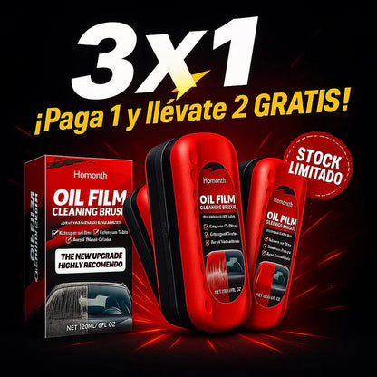 3 CEPILLOS ANTI EMPAÑANTE